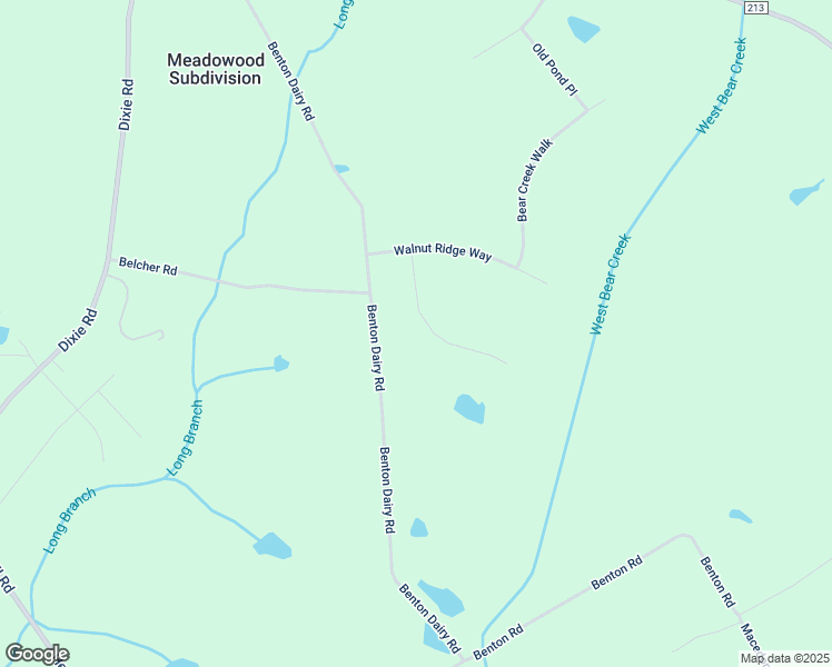 map of restaurants, bars, coffee shops, grocery stores, and more near 50 Walnut Ridge Court in Covington