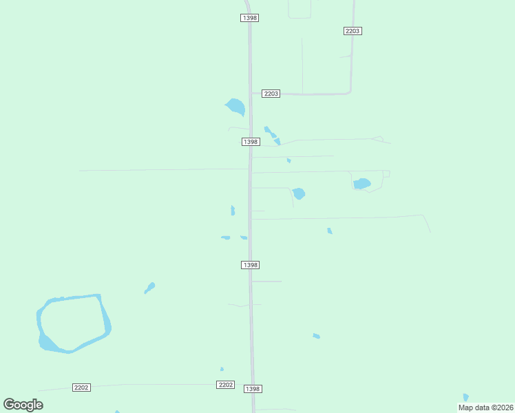 map of restaurants, bars, coffee shops, grocery stores, and more near 3366 Farm to Market Road 1398 in Hooks