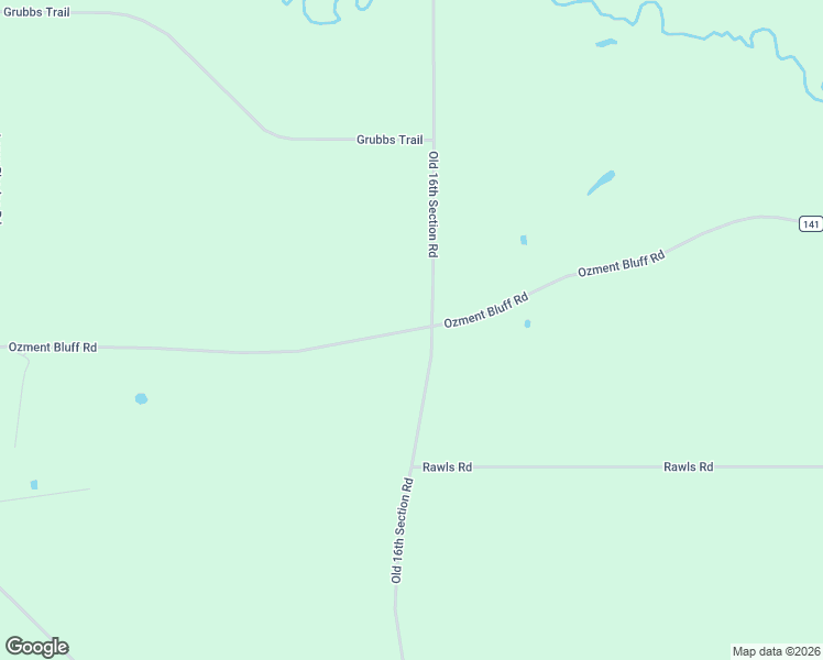 map of restaurants, bars, coffee shops, grocery stores, and more near 494 Ozment Bluff Road in Wilmar