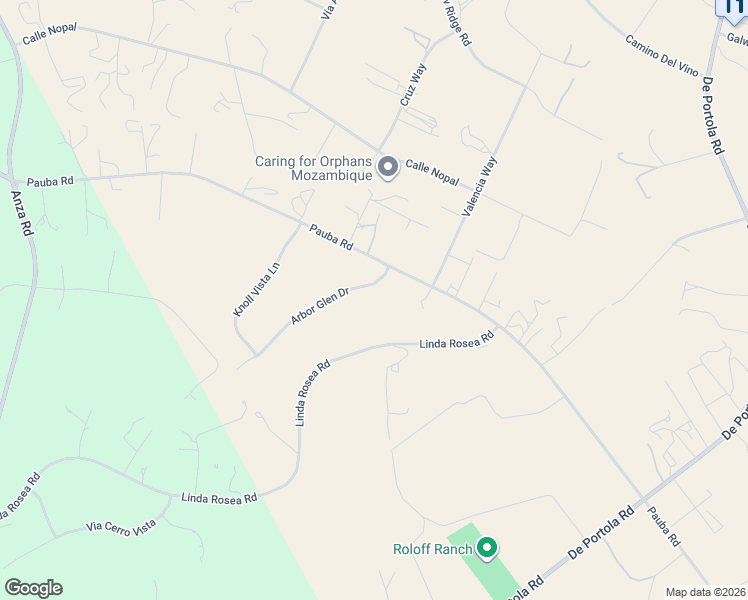 map of restaurants, bars, coffee shops, grocery stores, and more near 41836 Arbor Glen Drive in Temecula