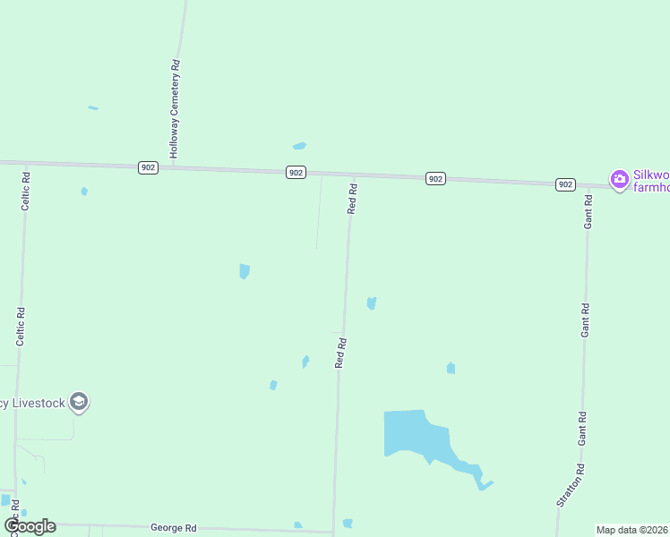 map of restaurants, bars, coffee shops, grocery stores, and more near 229 Red Road in Howe