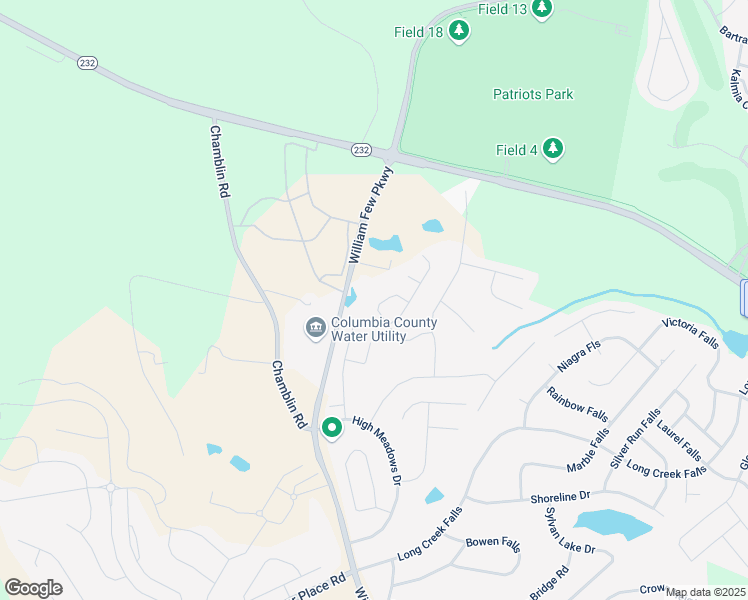 map of restaurants, bars, coffee shops, grocery stores, and more near 2051 Dundee Way in Grovetown