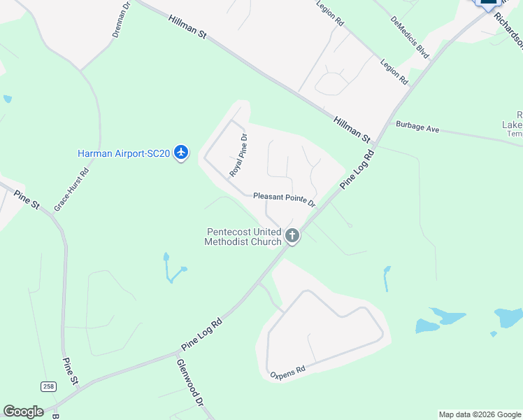 map of restaurants, bars, coffee shops, grocery stores, and more near 185 SandleWood Way in Warrenville