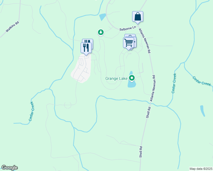 map of restaurants, bars, coffee shops, grocery stores, and more near 1040 Lupo Loop in Palmetto