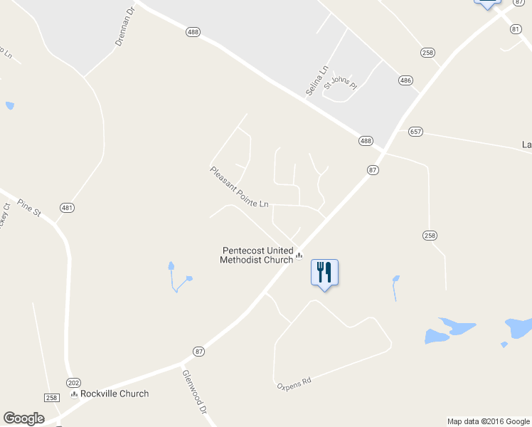 map of restaurants, bars, coffee shops, grocery stores, and more near 185 Sandlewood Way in Warrenville