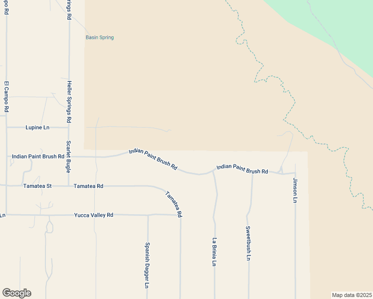 map of restaurants, bars, coffee shops, grocery stores, and more near 61400 Indian Paint Brush Road in Anza