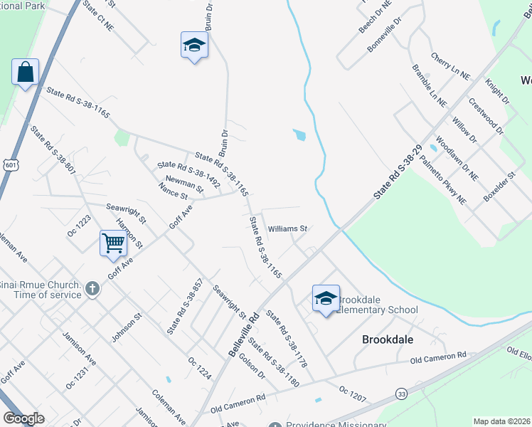 map of restaurants, bars, coffee shops, grocery stores, and more near 696 Davis Road in Orangeburg