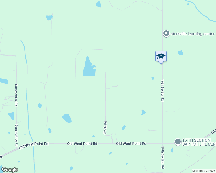 map of restaurants, bars, coffee shops, grocery stores, and more near 1705-1763 Steele Road in Starkville