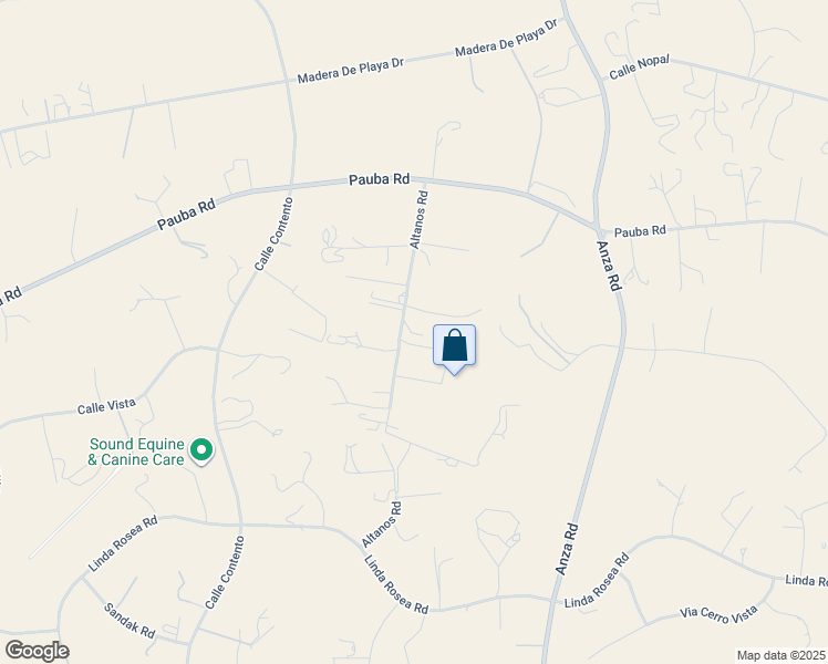 map of restaurants, bars, coffee shops, grocery stores, and more near 41895 Jericho Road in Temecula