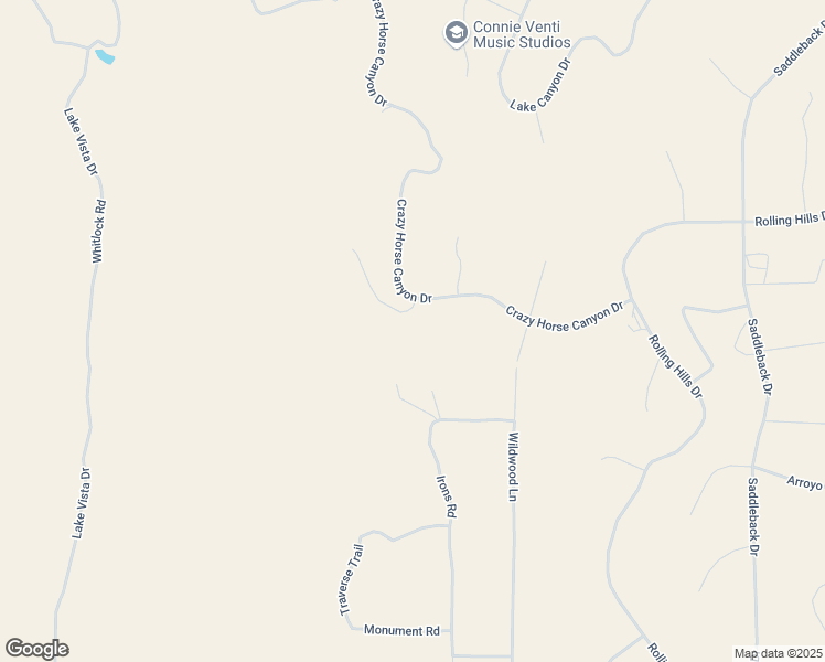 map of restaurants, bars, coffee shops, grocery stores, and more near Roan Way in Lake Riverside