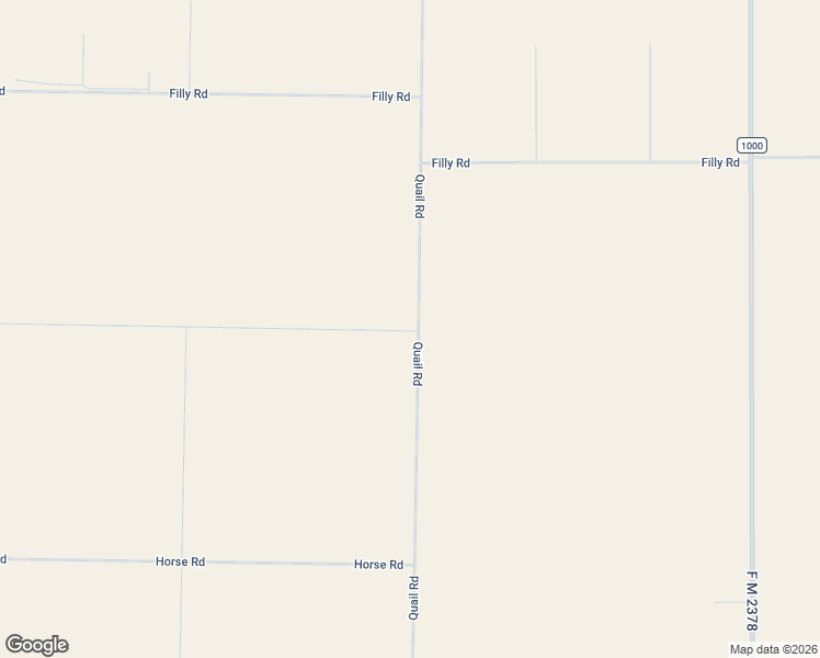 map of restaurants, bars, coffee shops, grocery stores, and more near 3300-3338 Quail Road in Wolfforth