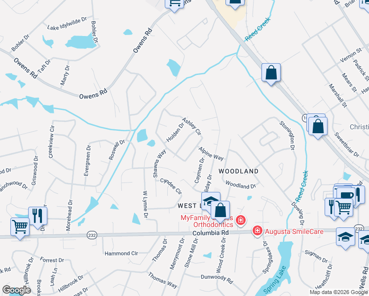 map of restaurants, bars, coffee shops, grocery stores, and more near 228 Ronstadt Drive in Martinez