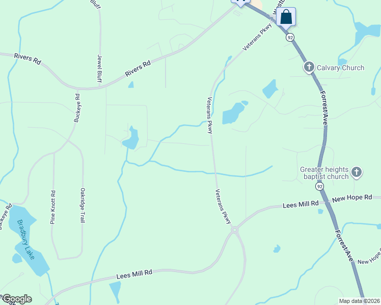 map of restaurants, bars, coffee shops, grocery stores, and more near 565 Janice Drive in Fayetteville