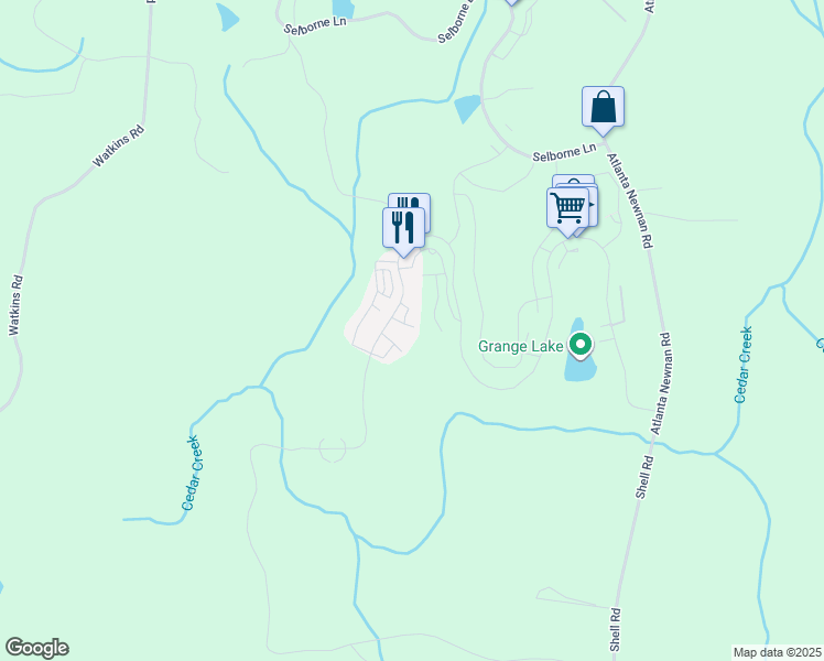 map of restaurants, bars, coffee shops, grocery stores, and more near 385 Anders North in Palmetto