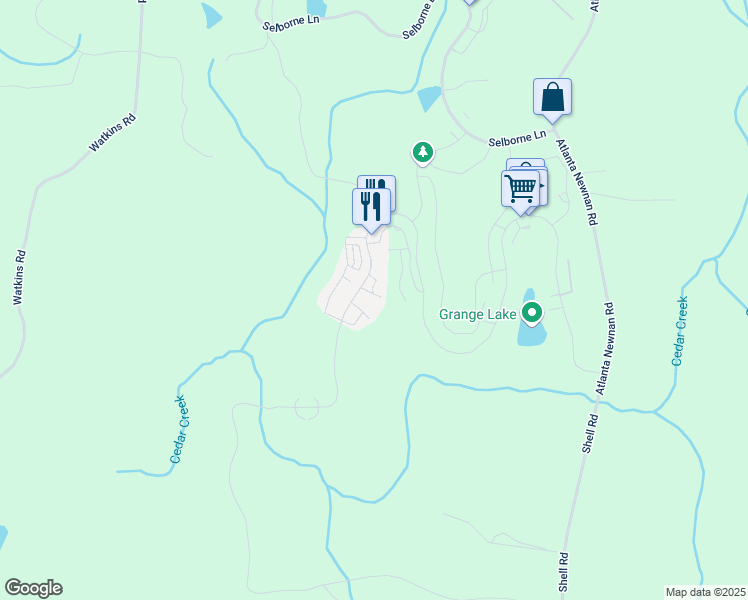 map of restaurants, bars, coffee shops, grocery stores, and more near 377 Anders North in Palmetto