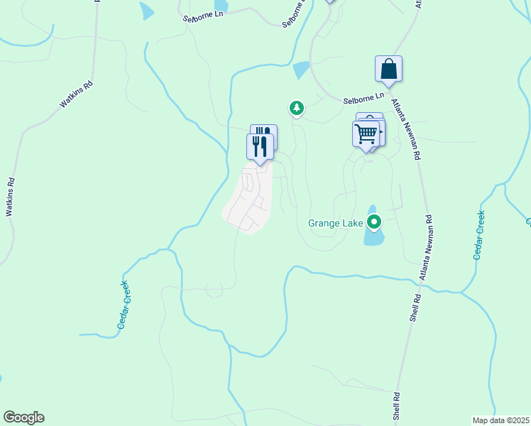 map of restaurants, bars, coffee shops, grocery stores, and more near 377 Anders North in Palmetto
