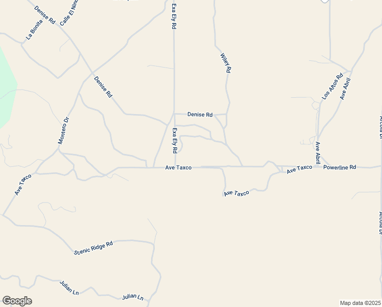 map of restaurants, bars, coffee shops, grocery stores, and more near Exa Ely Road in Hemet