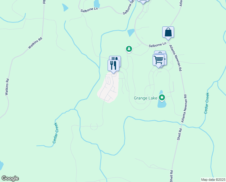 map of restaurants, bars, coffee shops, grocery stores, and more near 350 Anders North in Palmetto