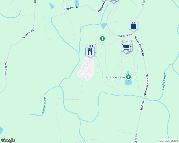 map of restaurants, bars, coffee shops, grocery stores, and more near 350 Anders North in Palmetto