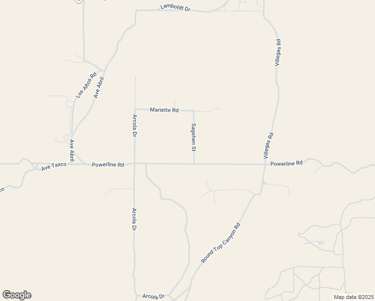 map of restaurants, bars, coffee shops, grocery stores, and more near 42212 Powerline Road in Hemet