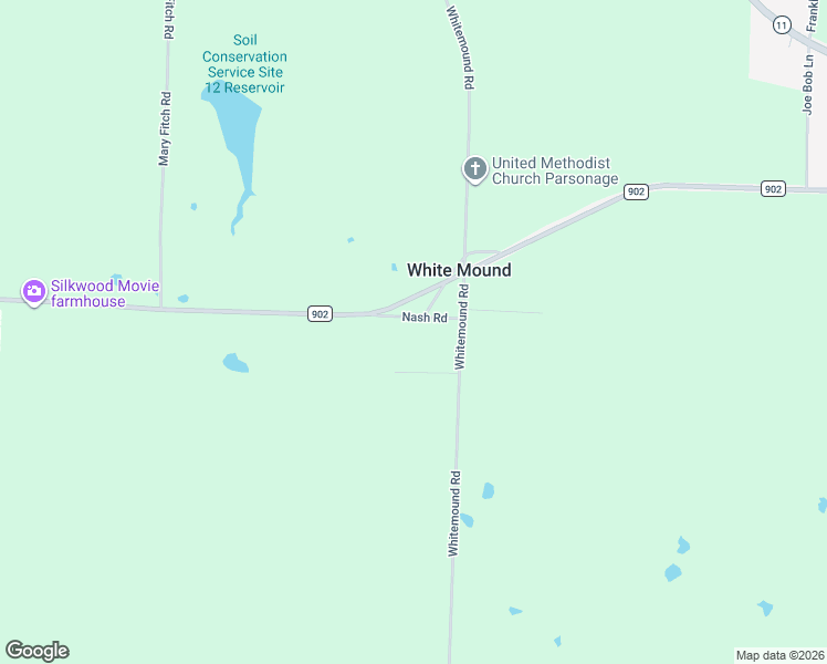 map of restaurants, bars, coffee shops, grocery stores, and more near 26 Nash Road in Sherman