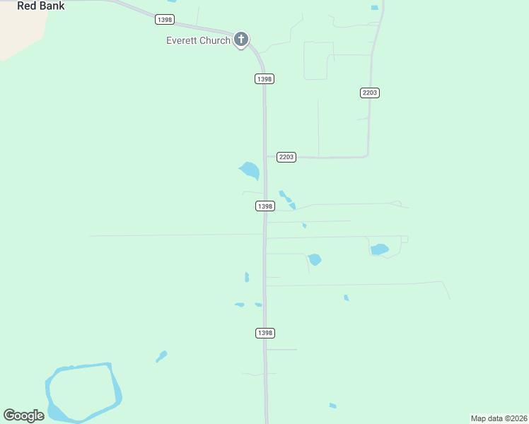 map of restaurants, bars, coffee shops, grocery stores, and more near 3596 Farm to Market Road 1398 in Hooks