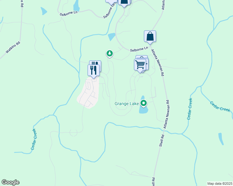 map of restaurants, bars, coffee shops, grocery stores, and more near 1131 Lupo Loop in Palmetto
