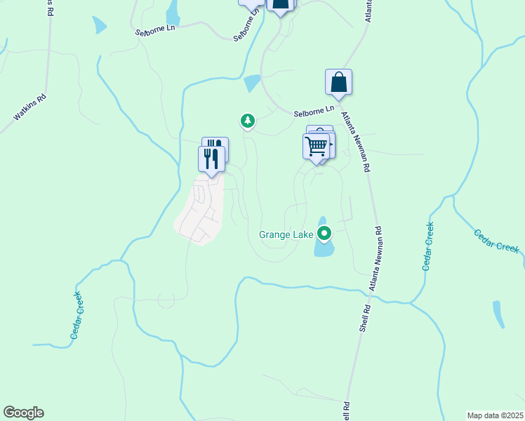 map of restaurants, bars, coffee shops, grocery stores, and more near 1131 Lupo Loop in Palmetto