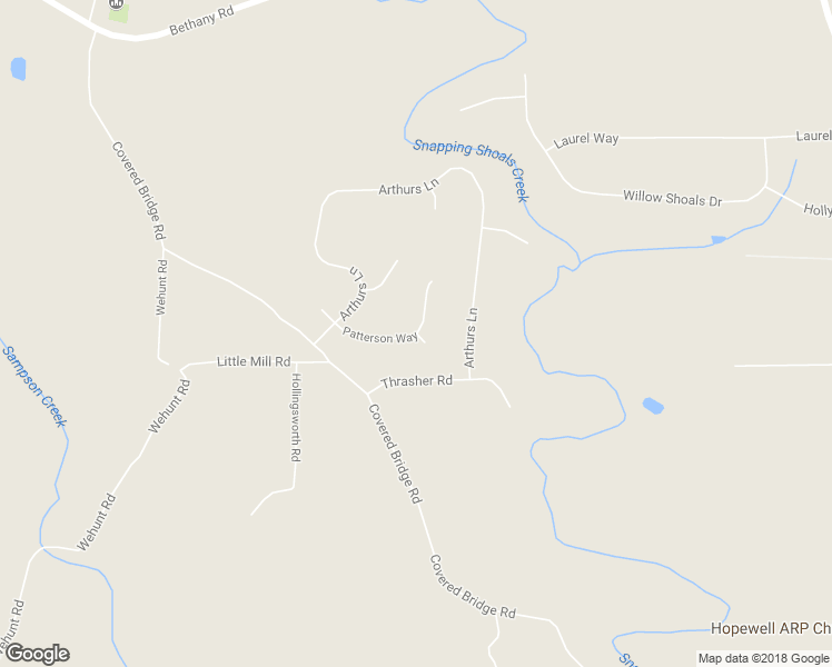 map of restaurants, bars, coffee shops, grocery stores, and more near 145 Patterson Way in Covington
