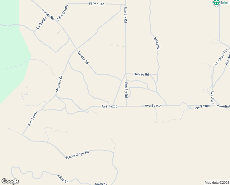 map of restaurants, bars, coffee shops, grocery stores, and more near 41840 Exa Ely Road in Hemet