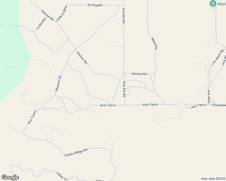 map of restaurants, bars, coffee shops, grocery stores, and more near 41840 Exa Ely Road in Hemet