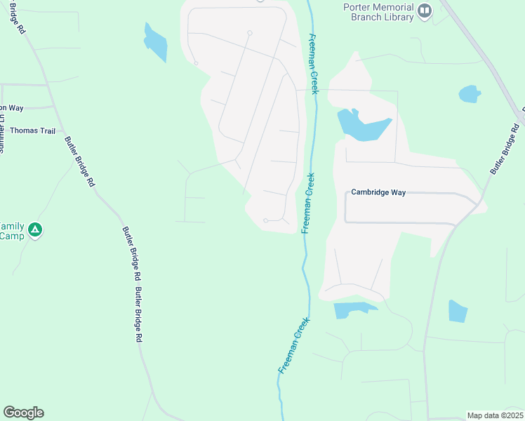 map of restaurants, bars, coffee shops, grocery stores, and more near 355 Freeman Drive in Covington