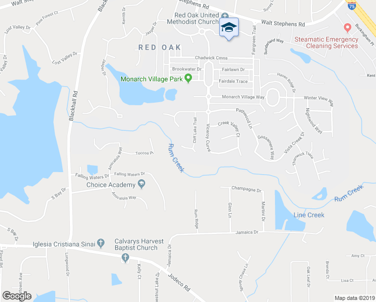 map of restaurants, bars, coffee shops, grocery stores, and more near 707 Lily Glen Lane in Stockbridge
