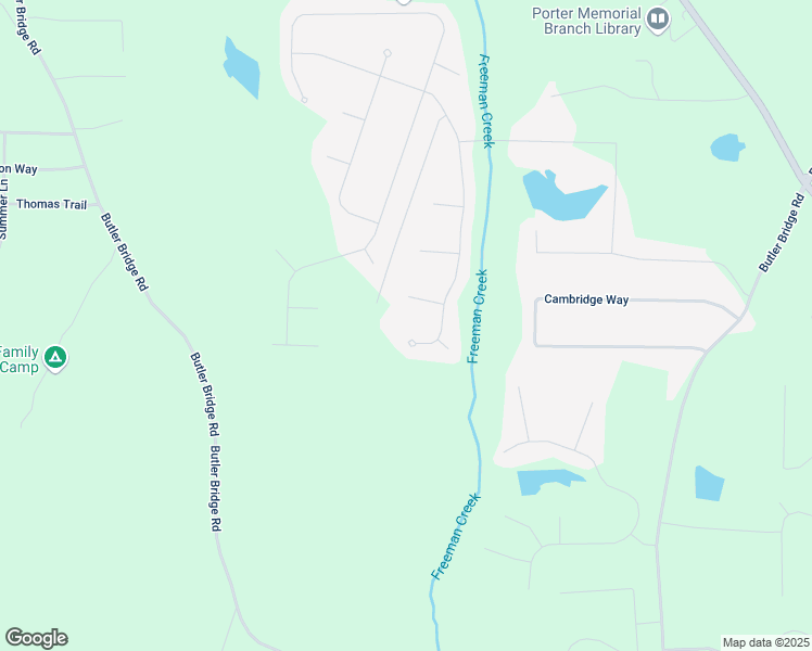map of restaurants, bars, coffee shops, grocery stores, and more near 355 Freeman Drive in Covington