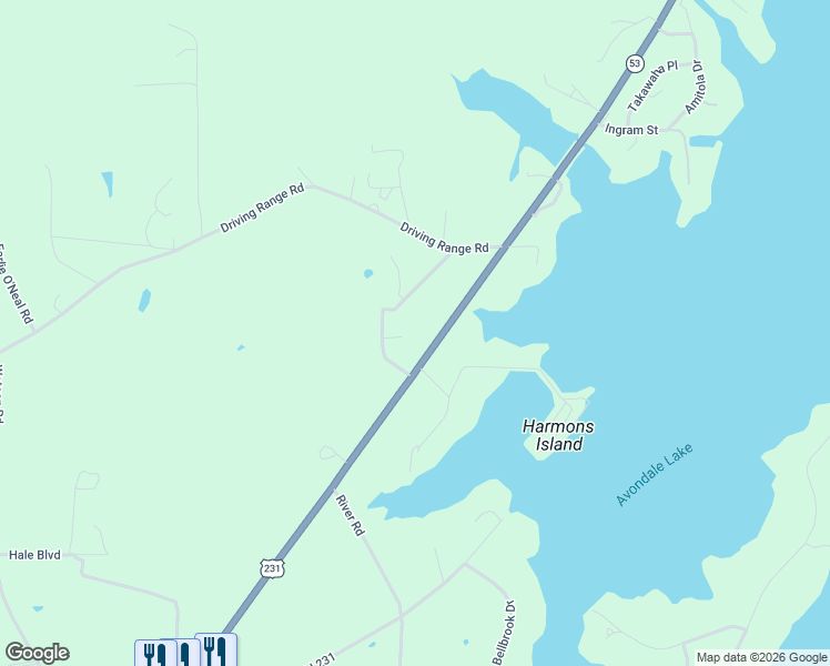 map of restaurants, bars, coffee shops, grocery stores, and more near 295 Saint Smith Circle in St. Clair County