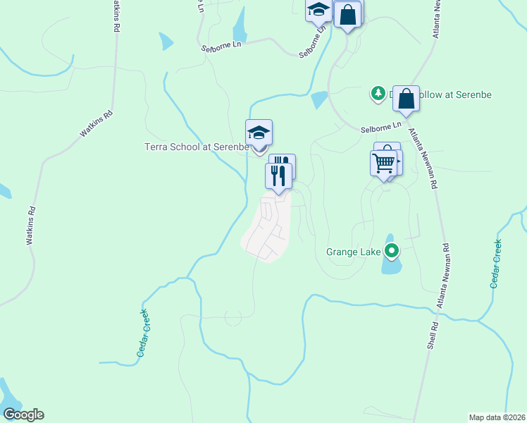 map of restaurants, bars, coffee shops, grocery stores, and more near 224 Mado Lane in Palmetto