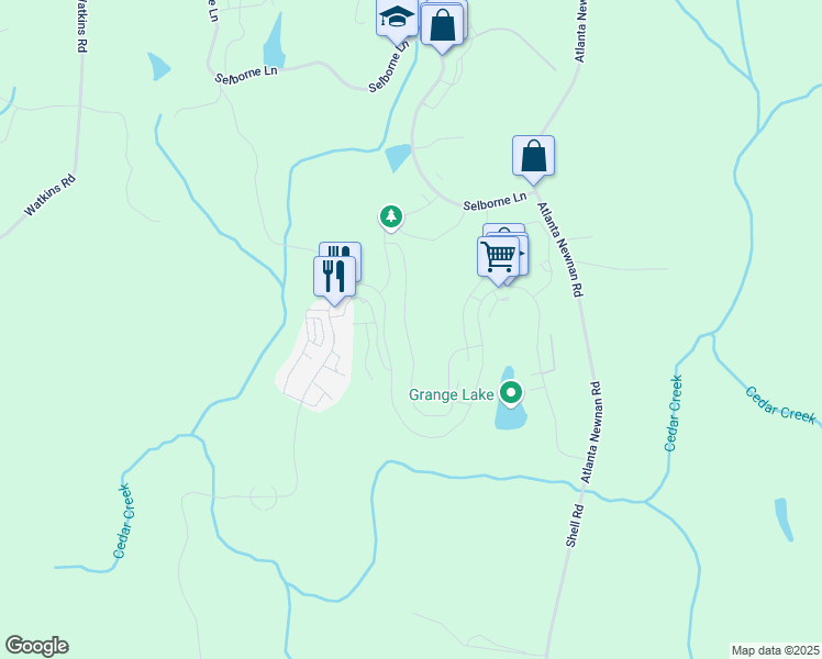 map of restaurants, bars, coffee shops, grocery stores, and more near 1171 Lupo Loop in Palmetto
