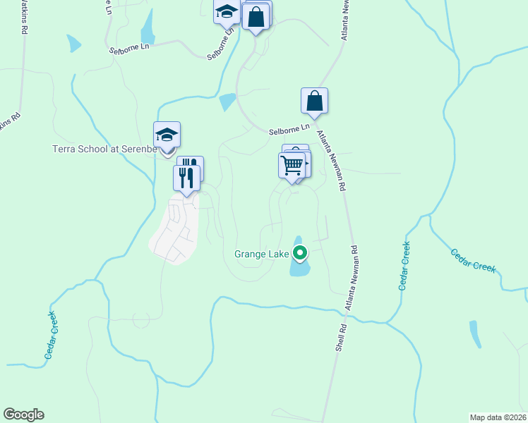 map of restaurants, bars, coffee shops, grocery stores, and more near 867 Rausch Ridge in Palmetto