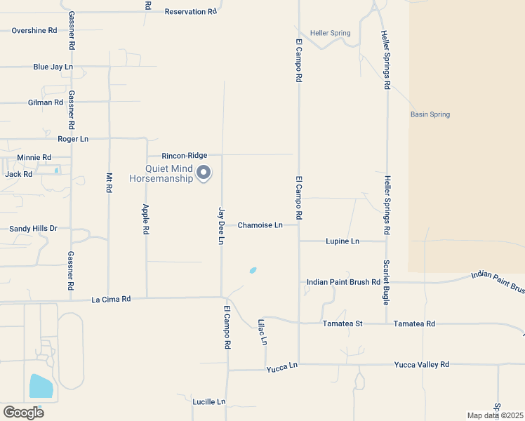 map of restaurants, bars, coffee shops, grocery stores, and more near 41735 El Campo Road in Anza