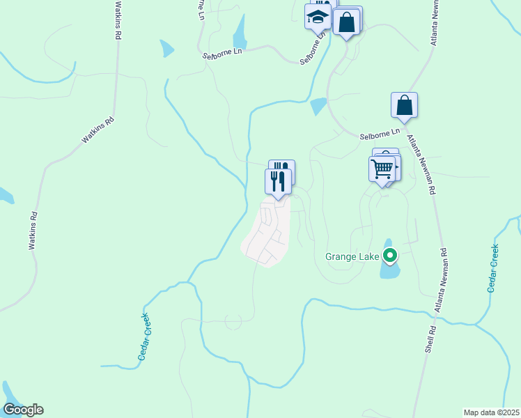 map of restaurants, bars, coffee shops, grocery stores, and more near 224 Mado Lane in Palmetto