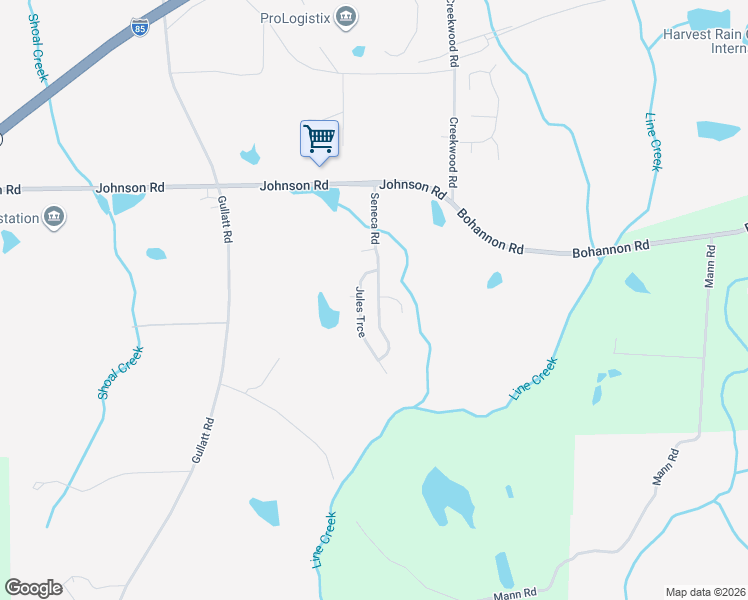 map of restaurants, bars, coffee shops, grocery stores, and more near 6664 Jules Trace in Palmetto