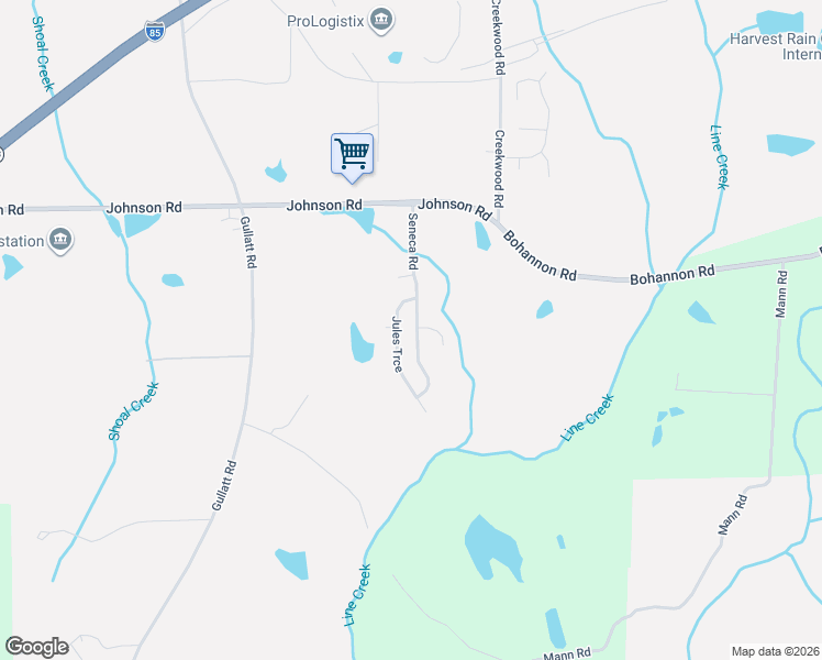 map of restaurants, bars, coffee shops, grocery stores, and more near 6664 Jules Trace in Palmetto
