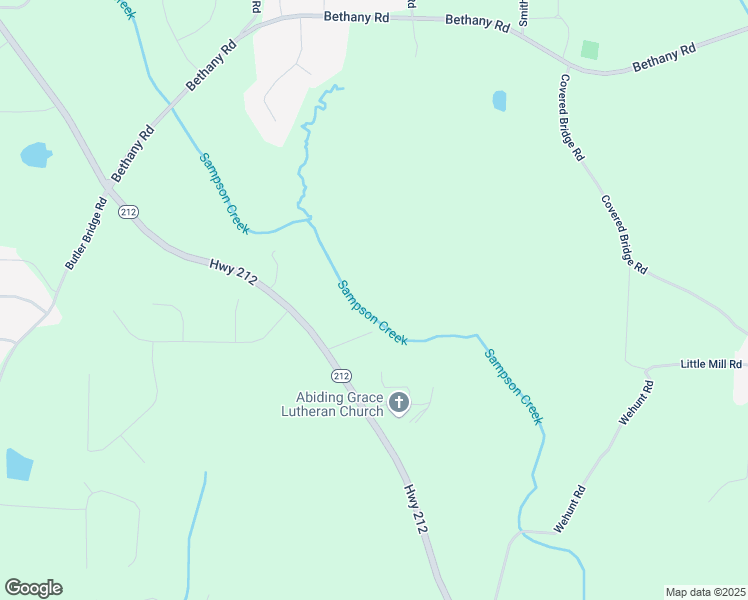 map of restaurants, bars, coffee shops, grocery stores, and more near 5618 Georgia 212 in Covington