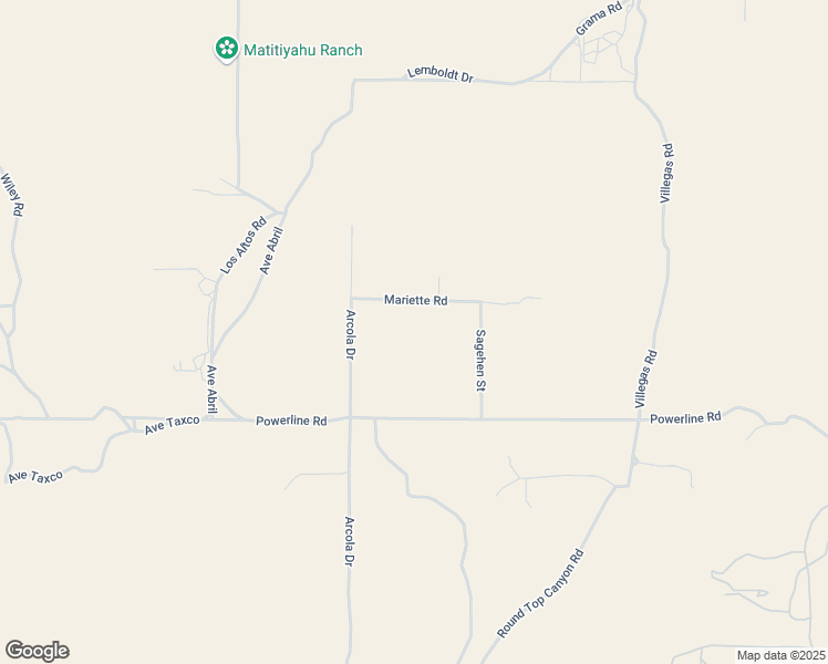 map of restaurants, bars, coffee shops, grocery stores, and more near 42125 Mariette Road in Hemet