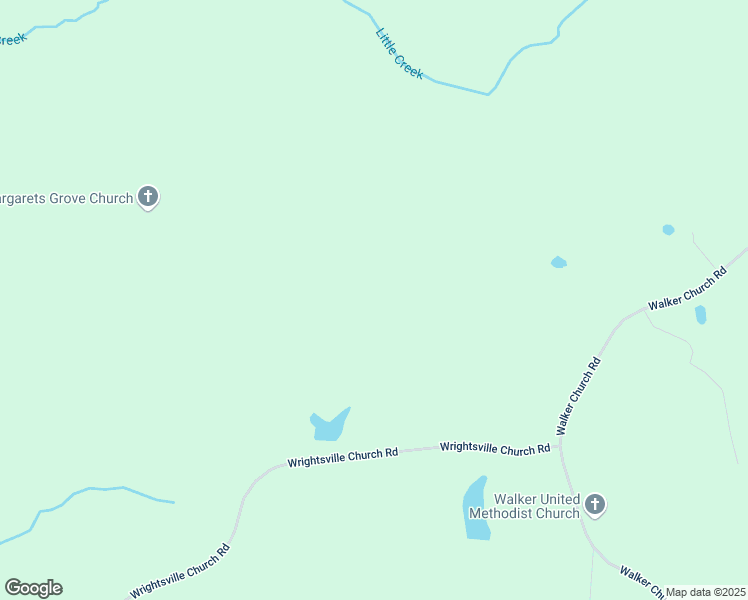 map of restaurants, bars, coffee shops, grocery stores, and more near 1151 Wrightsville Church Road in Greensboro