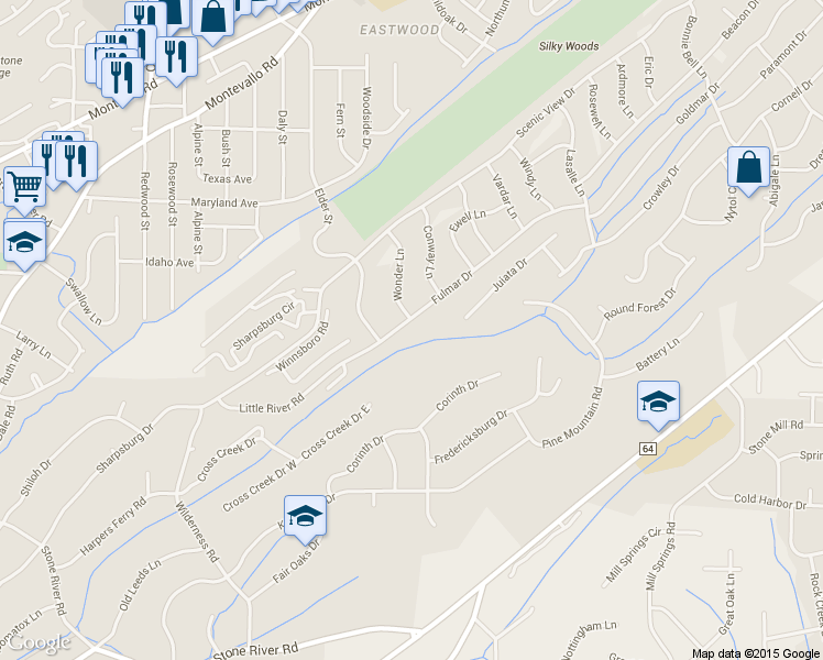 map of restaurants, bars, coffee shops, grocery stores, and more near 561 Wonder Lane in Irondale
