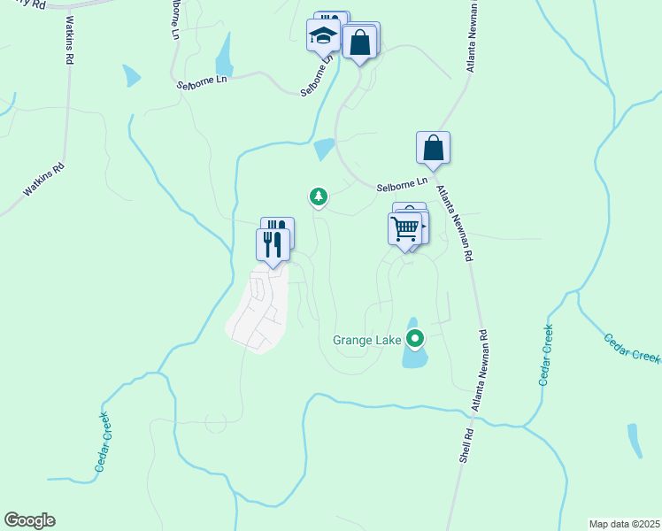 map of restaurants, bars, coffee shops, grocery stores, and more near 1235 Lupo Loop in Palmetto