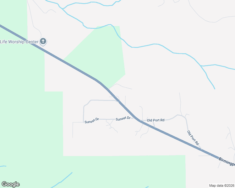 map of restaurants, bars, coffee shops, grocery stores, and more near 6650 Woodland Hills Avenue in Mulga