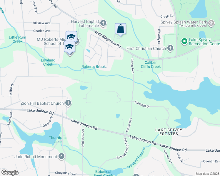 map of restaurants, bars, coffee shops, grocery stores, and more near 2010 Kunuga Drive in Jonesboro