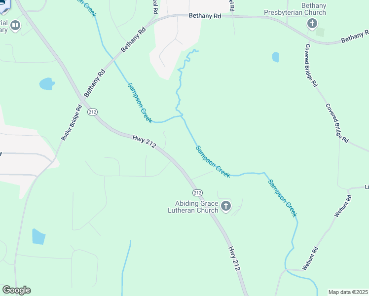 map of restaurants, bars, coffee shops, grocery stores, and more near 5642 Georgia 212 in Covington